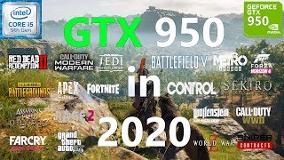 GTX 950 Test in 20 Games in 2020 [upl. by Hashum]