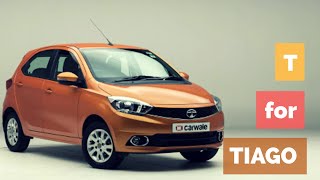 TATA Tiago Orange Sunburst XZ Top Model Interior amp Exterior [upl. by Netsew865]