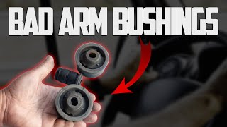 5 Symptoms of Bad Control Arm Bushings amp Replacement Cost [upl. by Arelus]