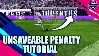 FIFA 19 UNSAVEABLE PENALTY KICK TUTORIAL  HOW TO SCORE PENALTIES EVERYTIME  SECRET TIPS amp TRICKS [upl. by Nwavahs]