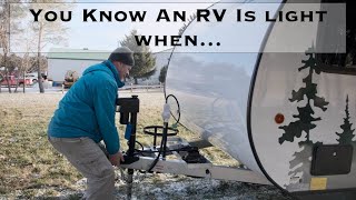 TLRV Rove Lite 16RB  Small Camper RV Caravan With a Bathroom  Tow this Travel Trailer With a Car [upl. by Sukhum]