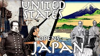 American Perspective on First Contact With Japan 1853  Perrys Expedition  Primary Source [upl. by Bouzoun]