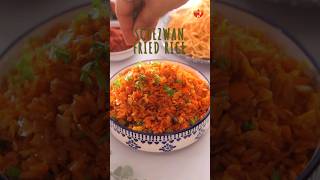 Schezwan Fried Rice  Leftover Rice Recipes  Lunch or Dinner shorts [upl. by Nyltac]