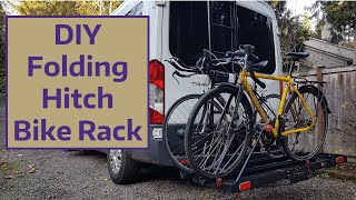 DIY Folding Hitch Bike Rack [upl. by Jerman244]