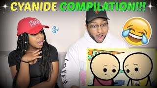 CYANIDE amp HAPPINESS COMPILATION 19 REACTION [upl. by Ytineres]