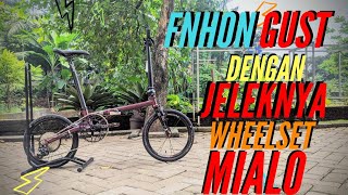 FNHON GUST  Review Wheelset Mialo [upl. by Alrad203]