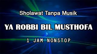 Sholawat Tanpa Musik  Ya Robbi Bil Musthofa  1 Jam Nonstop [upl. by Nallac]