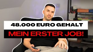 Master Wirtschaftsinformatik 48000 Einstiegsgehalt Mein erster Job [upl. by Nowujalo]