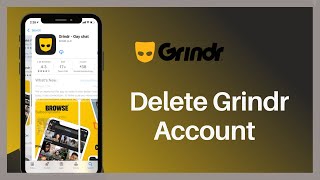 How to Delete Grindr Account  Grindr Dating App [upl. by Azrim]