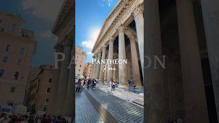 🇮🇹 Pantheon  Roma Itália [upl. by Anayit]