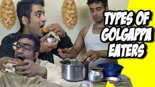 Types of Golgappa Eaters  Anil Lobo [upl. by An]