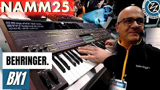 NAMM 2025 Behringers BX1  DX1 And CS80 Together [upl. by Syah]