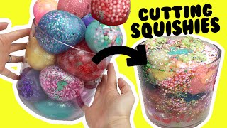 Mixing All DIY Squishies Slime Together into One Bowl from Squishy Maker [upl. by Mena]