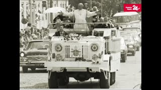 Papal Visit Poland Popemobile 1979 [upl. by Anitak]