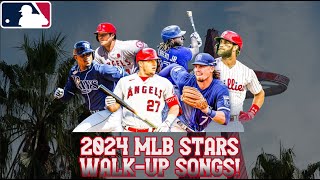 2024 MLB STARS WALKUP SONGS [upl. by Curran]