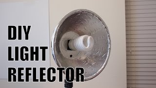 Cheap DIY Studio Light Reflector [upl. by Enytsuj]