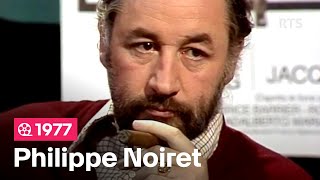 Gros plan sur Philippe Noiret 1977 [upl. by Madelyn]