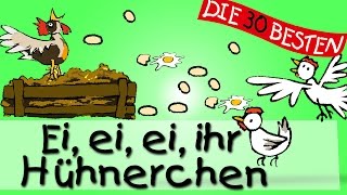 Ei ei ei ihr Hühnerchen  Die besten Oster und Frühlingslieder  Kinderlieder [upl. by Idonna]