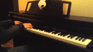 Owarimonogatari OP Piano  終物語OP ピアノ  decent black by Kaori Mizuhashi Cover 57 [upl. by Balac]