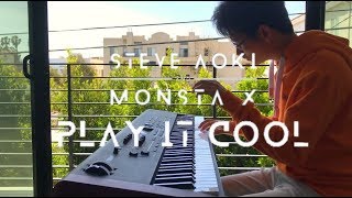 Steve Aoki amp Monsta X 몬스타엑스  Play It Cool Tony Ann Piano Cover [upl. by Ticon]