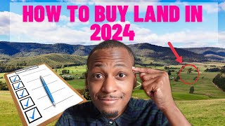 EXACTLY How To Buy Land  Step by Step Guide [upl. by Masson]