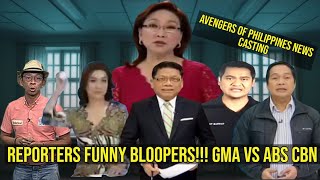 Reporters Funny Moments Compilation Philippines Edition  GMAABS CBN [upl. by Leur602]