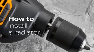 How To Install A Radiator  BestHeating [upl. by Eicirtap758]