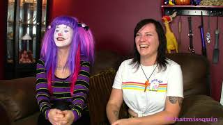 Clown Girl Interviews CLOWNADO actress Cayt Feinics [upl. by Stickney829]