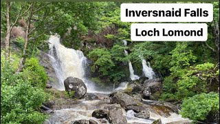 Inversnaid Waterfalls  Loch Lomond  Scotland [upl. by Itsud]