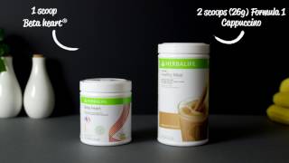 Herbalife Share a Shake Hearty Cappuccino [upl. by Husch891]