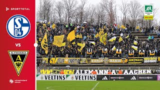 9010 Entscheidung vom Elfmeterpunkt  FC Schalke 04 U23  Alemannia Aachen  Regionalliga West [upl. by Oirasor]