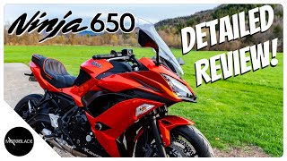 Kawasaki Ninja 650 Review Why Its The Best MidRange Sports Bike  MOTOBLADE [upl. by Eardnaed]