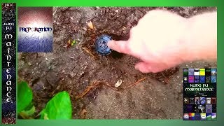 Sprinkler Head Broken Off How To Reset Replace Stripped Broken Irrigation Sprinklers Risers [upl. by Naginarb]