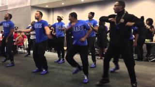 Phi Beta Sigma Delta Omicron quotSoul Stepquot 2015 [upl. by Atnauq]