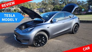 Tesla Model Y Review 2024 Edition Australia [upl. by Reinar]