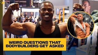 Bodybuilders react to weirdest questions theyve been asked  Simeon Panda Andrei Deiu and more [upl. by Olette]