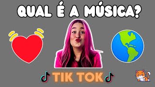 Adivinhe a música do Tik Tok pelos Emojis🎵  DESAFIO MUSICAL 19 [upl. by Akayas]