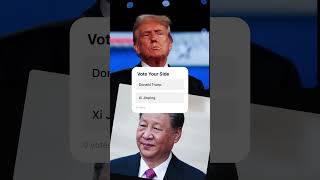 Donaldo Trump vs Xi Jinping [upl. by Yelac919]