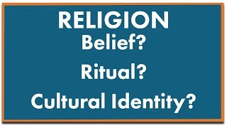 What Does it Mean to Be Religious [upl. by Eyaf]