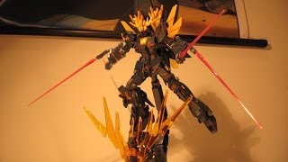 HG RX0N UNICORN GUNDAM 02 BANSHEE NORN DESTROY MODE [upl. by Eta]