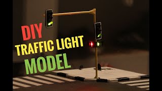 DIY TRAFFIC LIGHT MODEL [upl. by Enedan]