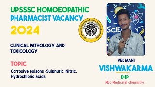 Nitric acid poisoning Toxicologysulphuric acid Homeopathic pharmacist vacancy 2024upsssc [upl. by Herring39]