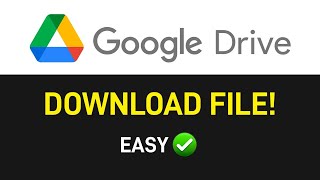 How to Download All Files From Google Drive At once [upl. by Fidellia]