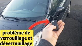 Tuto réparation le problème de verrouillage et déverrouillage sur la peugeot HDI الحل [upl. by Rebeh]