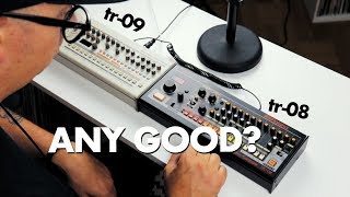 Roland TR08 and TR09  Review [upl. by Iram100]