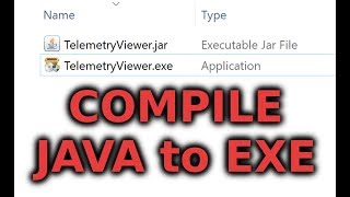 How to Compile Java Programs into EXEs [upl. by Llerred]