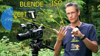 FILMEN LERNEN 1 🎥📷 Belichtungszeit Bildersek und Grundlagen [upl. by Brand542]