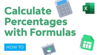 How to Calculate Percentages in Excel with Formulas [upl. by Esinek]