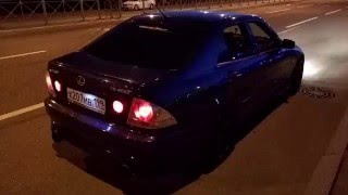 Lexus IS200 V8 1UZFE Exhaust Sound 2 [upl. by Nnaynaffit]