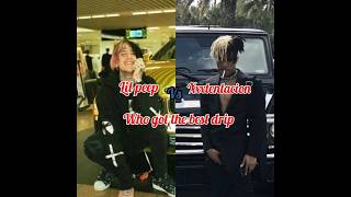 Lil peep vs Xxxtentacion  Who got the best drip music moonlight rapmusic [upl. by Nelie]